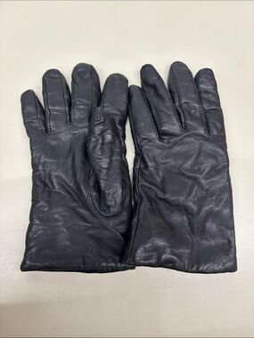 Men's Black Leather Gloves